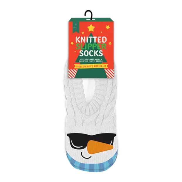 Wholesale Men's Christmas Novelty Knitted Slipper Socks with Fleece Lining Wholesale Men's Christmas Novelty Knitted Slipper Socks with Fleece Lining