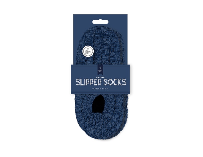 Wholesale Mens Marl Knitted Slipper Socks Wholesale Mens Marl Knitted Slipper Socks