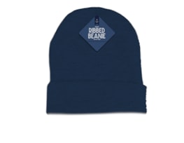 Wholesale Mens Ribbed Beanie with Tab Wholesale Mens Ribbed Beanie with Tab