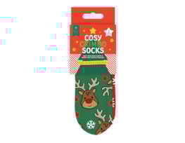 Wholesale Boys Printed Novelty Cosy Socks with Grippers 2pk Wholesale Boys Printed Novelty Cosy Socks with Grippers 2pk