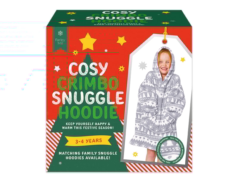 Wholesale Younger Kids Printed Snuggle Hoodie Wholesale Younger Kids Printed Snuggle Hoodie