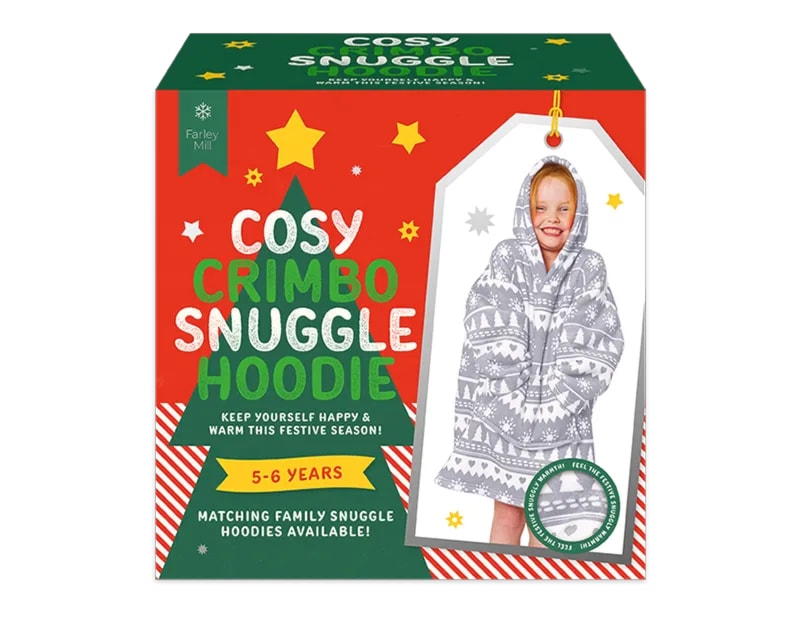 Wholesale Younger Kids Printed Snuggle Hoodie Wholesale Younger Kids Printed Snuggle Hoodie