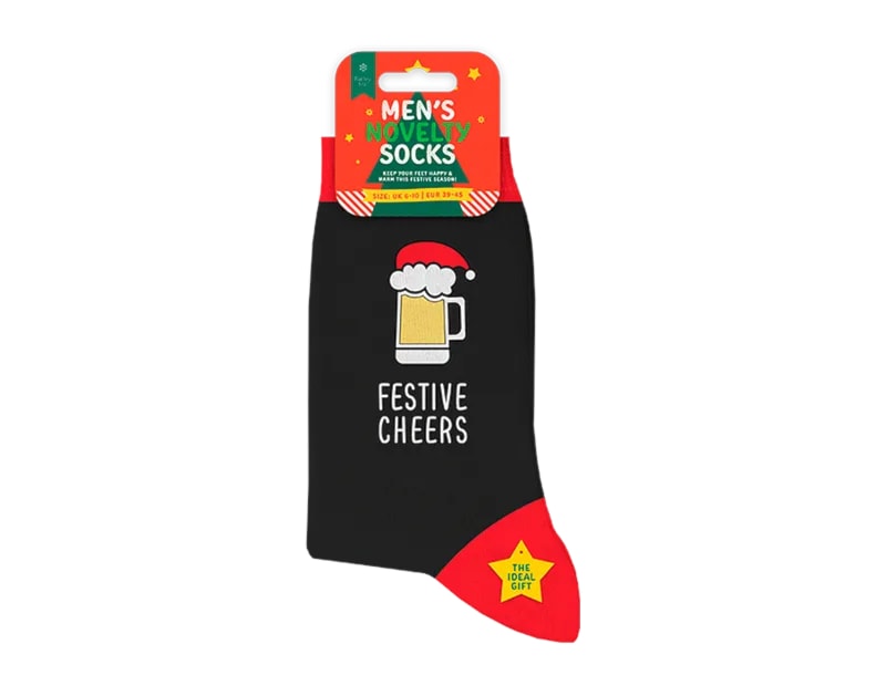 Wholesale Mens Novelty Christmas Socks