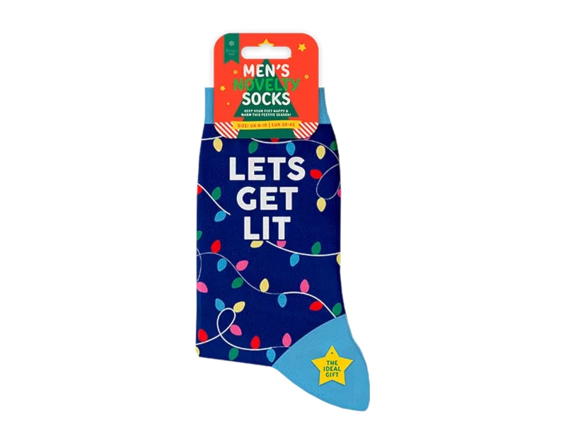 Wholesale Mens Novelty Christmas Socks