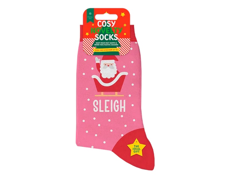 Wholesale Ladies Novelty Christmas Socks