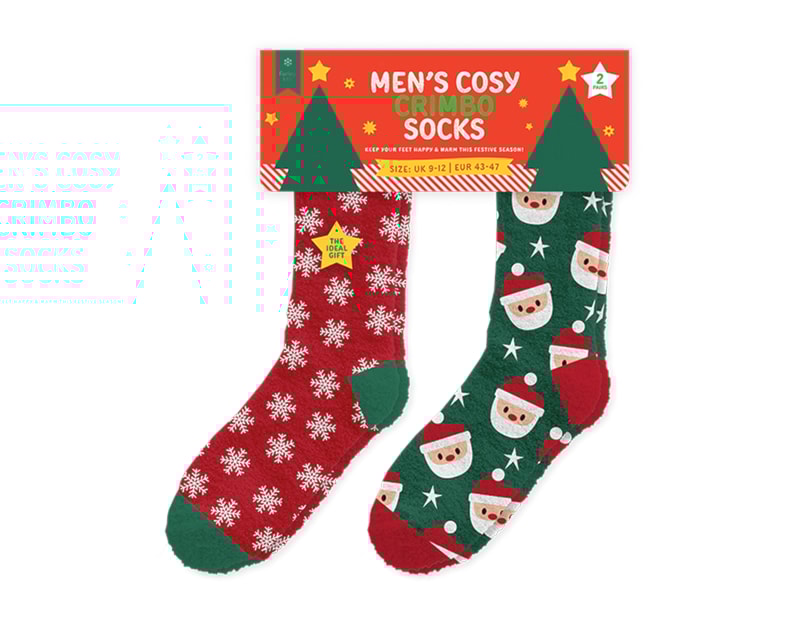 Whoelsale Festive Mens Socks 2 Pairs Whoelsale Festive Mens Socks 2 Pairs