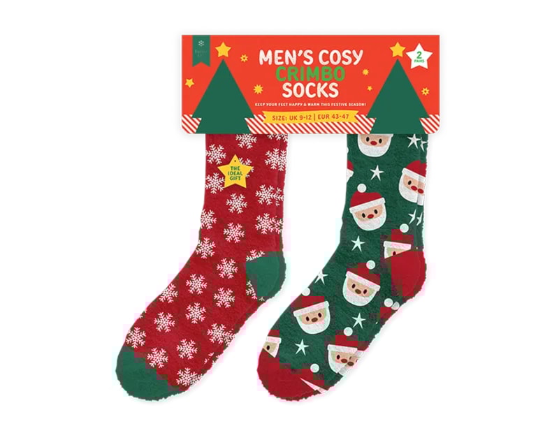 Whoelsale Festive Mens Socks 2 Pairs Whoelsale Festive Mens Socks 2 Pairs
