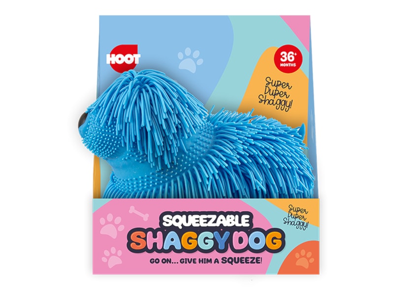 Wholesale Squeezable Shaggy Dog Wholesale Squeezable Shaggy Dog