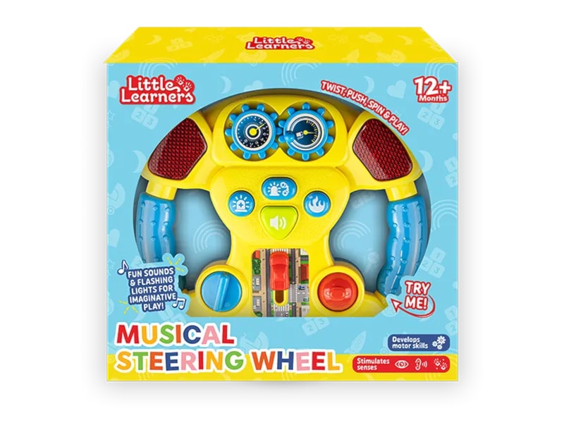 Wholesale Little Learners Musical Steering Wheel Wholesale Little Learners Musical Steering Wheel