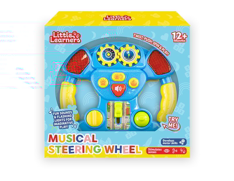 Wholesale Little Learners Musical Steering Wheel Wholesale Little Learners Musical Steering Wheel