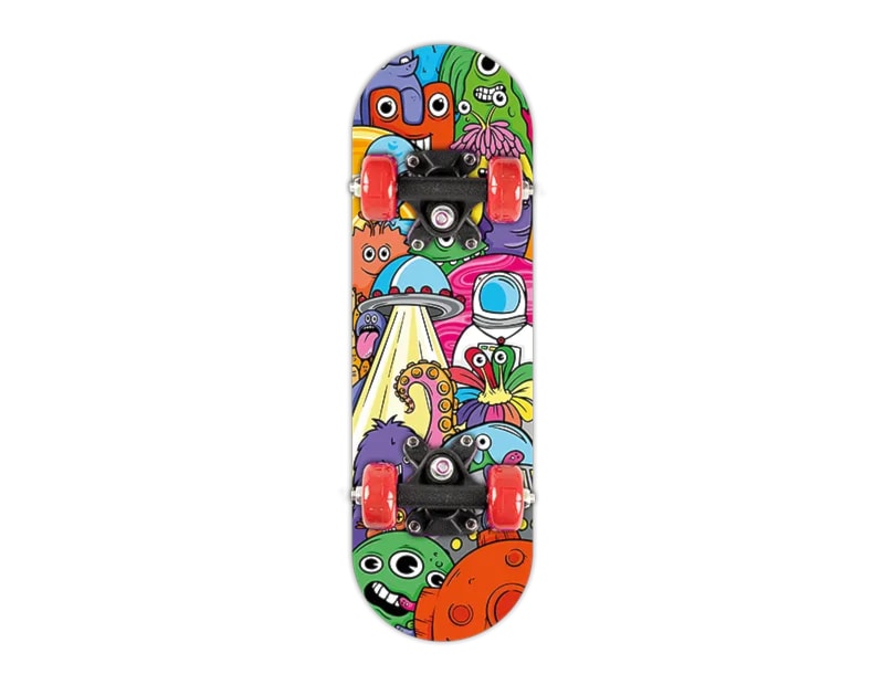 Wholesale Kids Printed Skateboard 17" CDU Wholesale Kids Printed Skateboard 17" CDU
