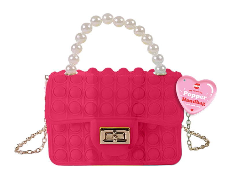 Wholesale Popper Handbag With Gold Clasp Wholesale Popper Handbag With Gold Clasp