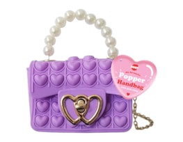 Wholesale Popper Handbag With Gold Heart Clasp Wholesale Popper Handbag With Gold Heart Clasp