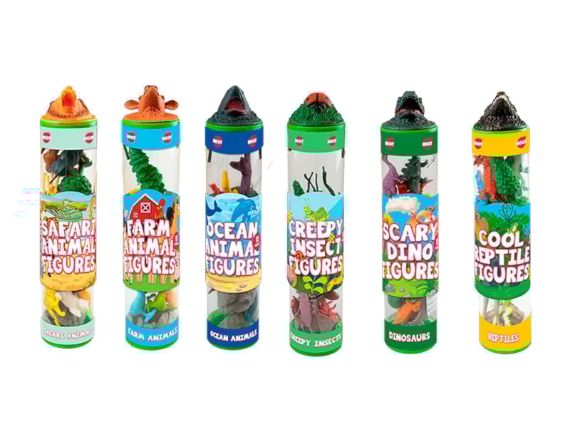 Wholesale Mixed Animals Figure Tube CDU Wholesale Mixed Animals Figure Tube CDU