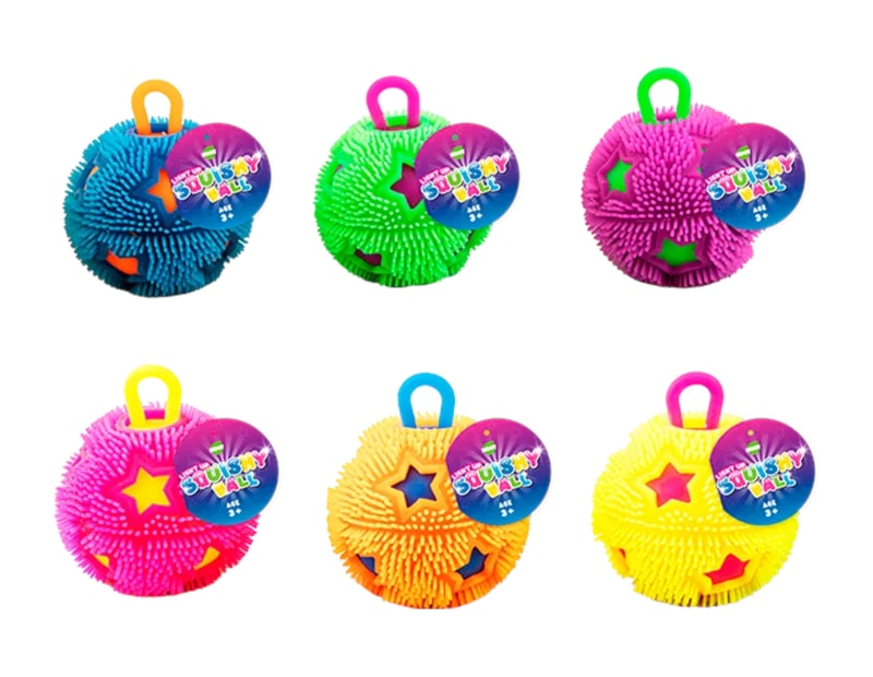 Wholesale Light Up Squishy Bouncing Ball CDU Wholesale Light Up Squishy Bouncing Ball CDU
