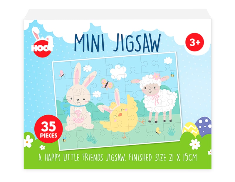 Wholesale Easter Mini Jigsaw Puzzle 21cm x 15cm CDU