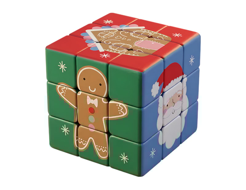 Wholesale Christmas Character Puzzle Cube CDU Wholesale Christmas Character Puzzle Cube CDU