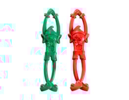 Wholesale Christmas Stretchy Flying Elves 2pk