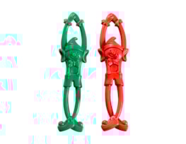 Wholesale Christmas Stretchy Flying Elves 2pk Wholesale Christmas Stretchy Flying Elves 2pk