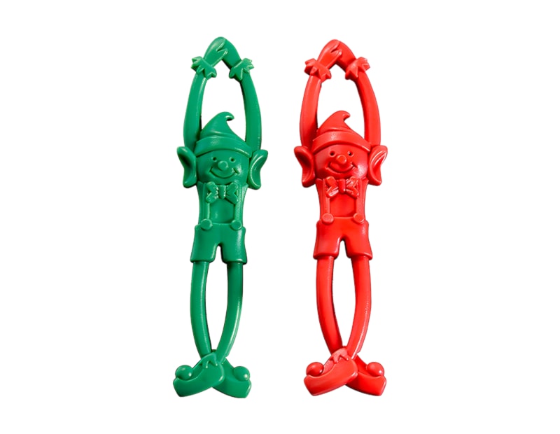 Wholesale Christmas Stretchy Flying Elves 2pk