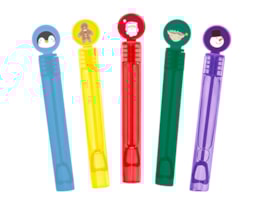 Wholesale Christmas Character Mini Bubble Tubes 10pk