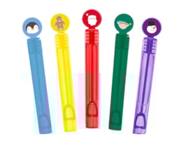 Wholesale Christmas Character Mini Bubble Tubes 10pk