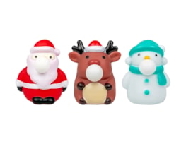 Wholesale Christmas Squeezy Bubble Characters CDU