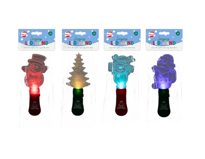 Wholesale Christmas Singing LED Wand