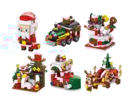 Wholesale Christmas Character Building Blocks CDU Bulk Buy Christmas Character Building Blocks