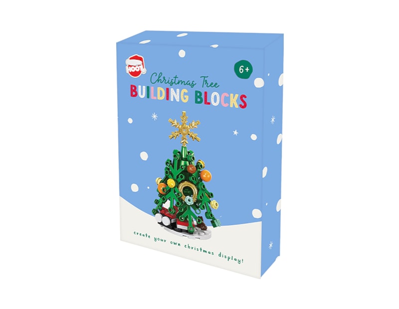 Wholesale Christmas Tree Festive Foliage Building Blocks CDU