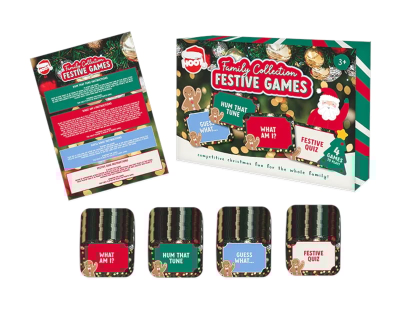 Wholesale Christmas Festive Games Collection CDU