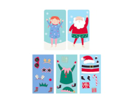 Bulk Buy Magnetic Christmas Dress Up CDU