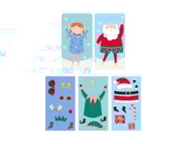 Wholesale Magnetic Christmas Dress Up CDU