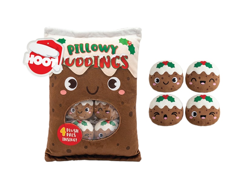 Wholesale Christmas Snack Bag Plush CDU Wholesale Christmas Snack Bag Plush CDU