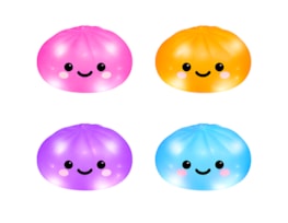 Whoelsale LED Dumplings Dia 8.5cm CDU