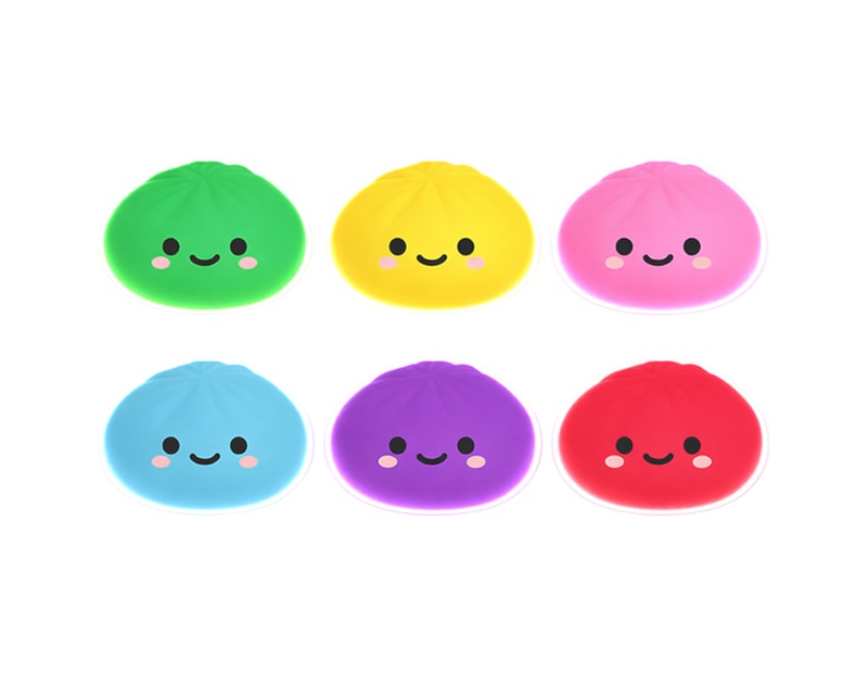 Wholesale Squishy Glow Dumplings Dia 8.5cm CDU Wholesale Squishy Glow Dumplings Dia 8.5cm CDU