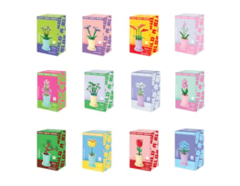 Bulk Buy Flower Pot Building Blocks Series 2 CDU