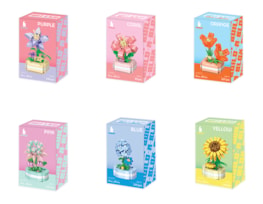 Bulk Buy Flower Pot Building Blocks CDU