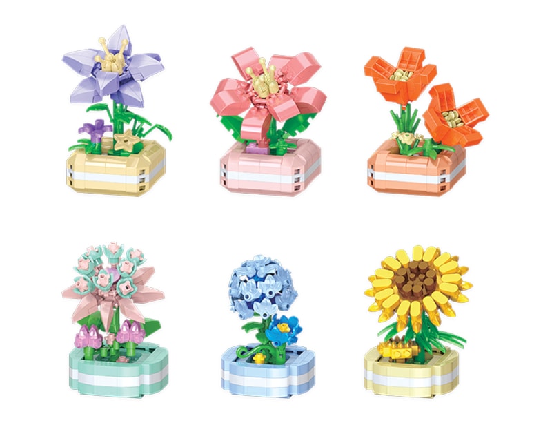 Wholesale Flower Pot Building Blocks CDU Wholesale Flower Pot Building Blocks CDU