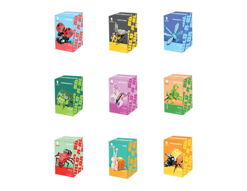 Bulk Buy Insects Building Blocks CDU
