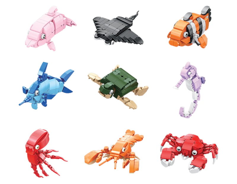 Wholesale Sea Animals Building Blocks CDU