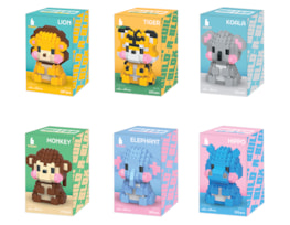 Wholesale Safari Animal Building Blocks CDU Bulk Buy Safari Animal Building Blocks CDU