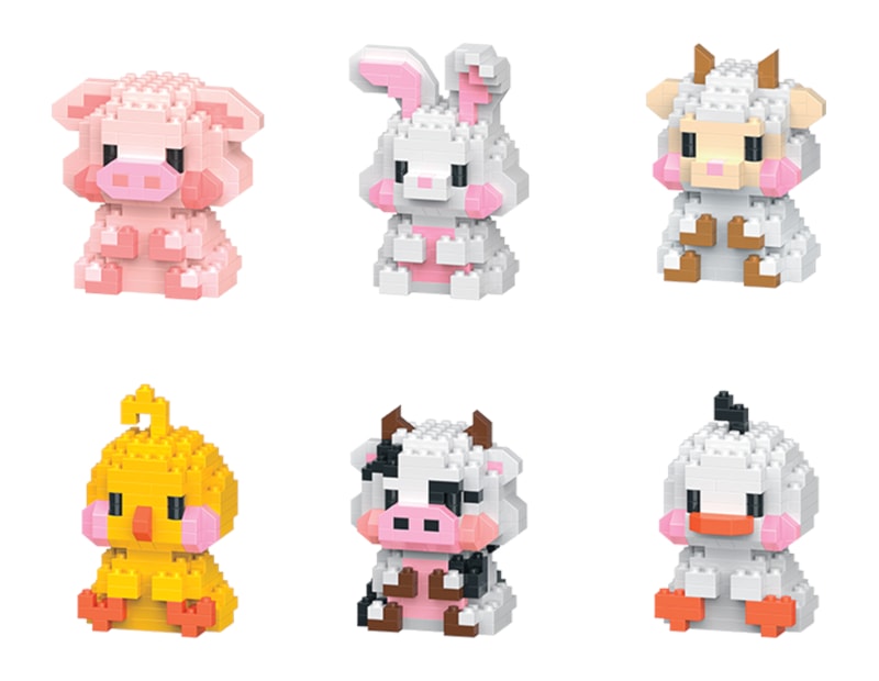 Wholesale Farm Animal Building Blocks CDU