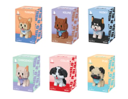 Wholesale Dog Building Blocks CDU Bulk Buy Dog Building Blocks CDU