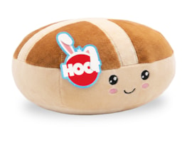 Bulk Buy Hot Cross Bun Plush 19cm CDU