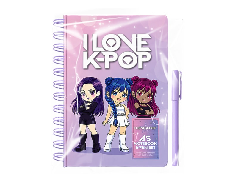 A5 Wiro Notebook & Pen CDU