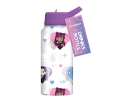 Printed Bottle with Straw 400ml
