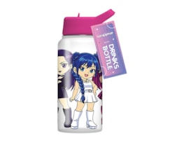 Printed Bottle with Straw 400ml