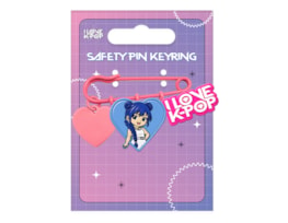Safety Pin Keyring