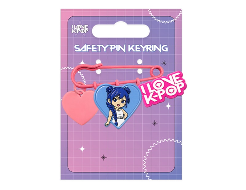 Safety Pin Keyring